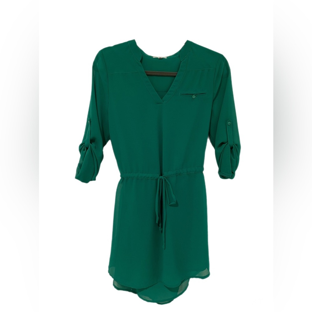 MIROA Elegant Women’s green dress